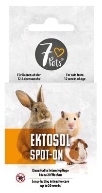 7Pets® Ektosol Spot-on für Nager, 10 ml