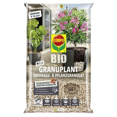 COMPO BIO GRANUPLANT® Drainage- und Pflanzgranulat, 25 Liter