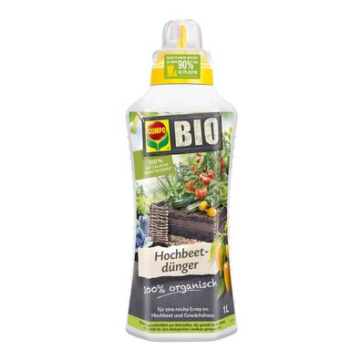COMPO BIO Hochbeetdünger, 1 Liter