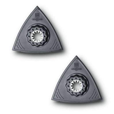 Fein Schleifplatte SL 3-Eck extra flach 63806142220 VE 2 Aufnahme SL