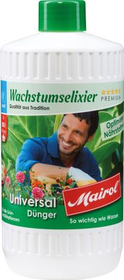 MAIROL Universal-Dünger Liquid, 1 Liter, Wachstumselexier