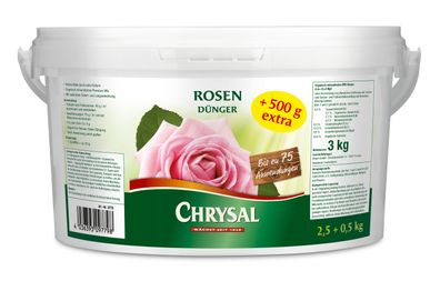Chrysal Rosen Dünger Aktion, 2,5 kg + 0,5 kg extra