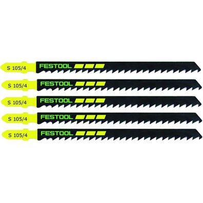 Festool S 105/4/5 WOOD Basic Stichsägeblatt 5 Stück 204315 (486547)