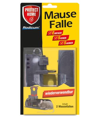 Protect HOME® Rodicum® Mausefalle, 2 Stück