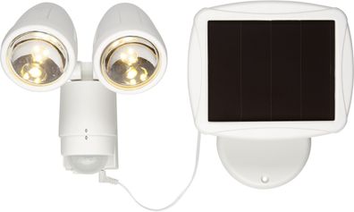 LED-Solarspot 'Powerspot', weiss,2 x 3 LED, Bewegungsmelder