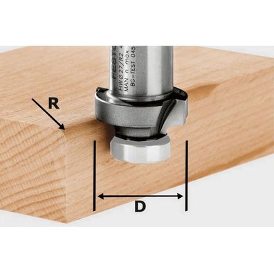 Festool Abrundfräser HW R3-OFK 500 D 27mm für OFK 500 490093