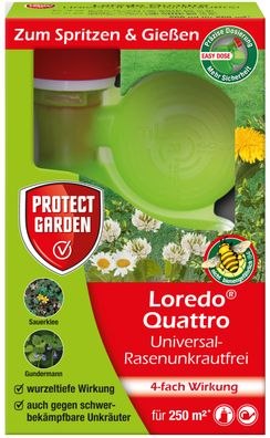 Protect GARDEN® Loredo® Quattro Universal Rasenunkrautfrei, 250 ml