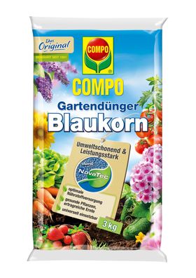 COMPO Gartendünger Blaukorn®, 3 kg