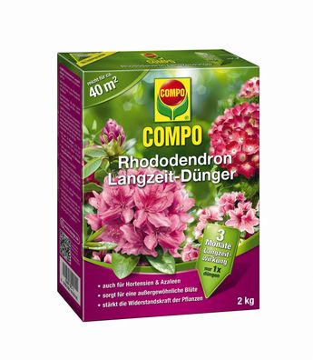COMPO Rhododendron Langzeit-Dünger, 2 kg