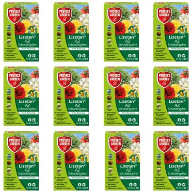 12 x Protect GARDEN® Lizetan® AZ Schädlingsfrei, 75 ml