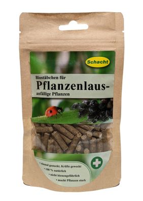 SCHACHT® Biostäbchen Pflanzenlaus, 50 g Beutel