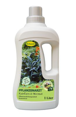 Schacht PFLANZENARZT® Rainfarn & Wermut Pflanzenstärkungsmittel Konzentrat, 1 Liter