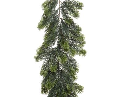 Tannengirlande 30cm künstlich Spritzguss Spitzen Indoor & Outdoor 1,8m