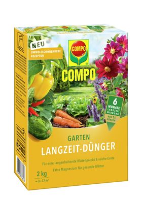 COMPO Garten Langzeit-Dünger, 2 kg