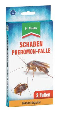 DR. Stähler Schaben Lockstoff-Falle, 2 Stück