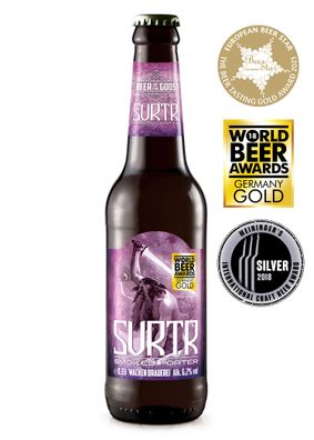 Surtr - Smoked Porter, 0,33l Flasche - Wacken Brauerei