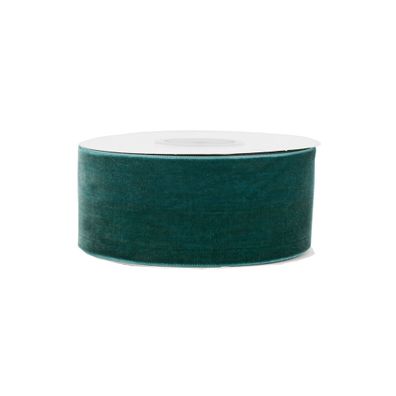 Samtband 50mm x 5m Rolle Dunkelgrün