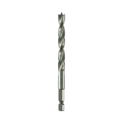 Alpen HSS Maschinen-Holzspiralbohrer Sechskantschaft Ø 6,0 mm 62200600100