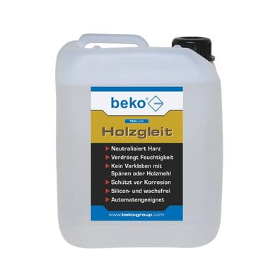 Beko Holzgleit TecLine Harzneutralisator Spezialgleitmittel 5 l Kanister 299503