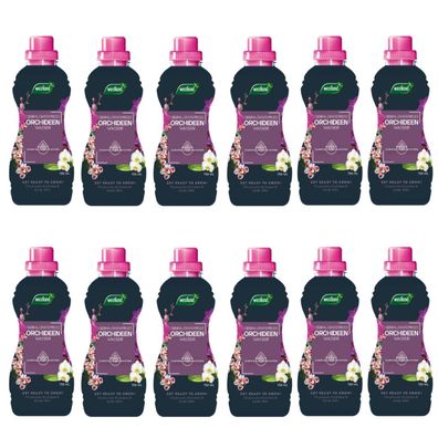 12 x WESTLAND® Orchideen Wasser, 750 ml