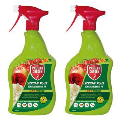 2 x Protect GARDEN® Lizetan® Plus Schädlingsfrei AF, 800 ml