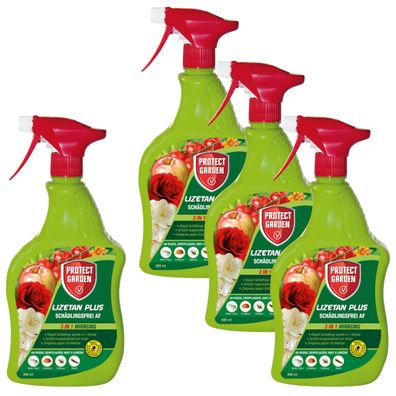 4 x Protect GARDEN® Lizetan® Plus Schädlingsfrei AF, 800 ml
