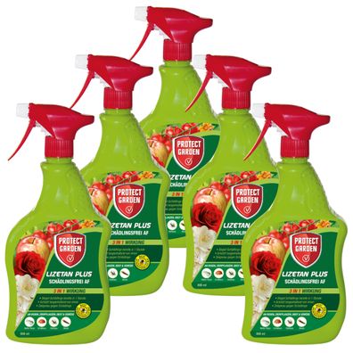 5 x Protect GARDEN® Lizetan® Plus Schädlingsfrei AF, 800 ml