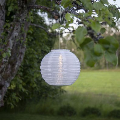 LED-Solarlampion "Festival", weiß, Akku, 1 ww LED