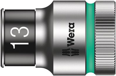 Wera 8790 HMC HF Zyklop-Steckschlüsseleinsatz mit 1/2"-Antrieb 13 x 37 mm