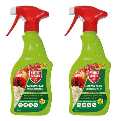 2 x Protect GARDEN® Lizetan® Plus Schädlingsfrei AF, 500 ml