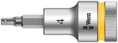 Wera 8740 C HF Zyklop Bitnuss mit 1/2"-Antrieb mit Haltefunktion, 4 x 60 mm