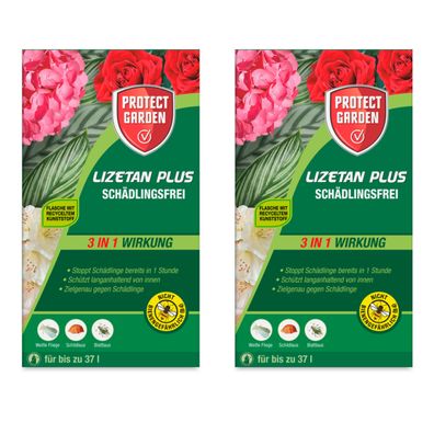 2 x Protect GARDEN® Lizetan® Plus Schädlingsfrei, 100 ml