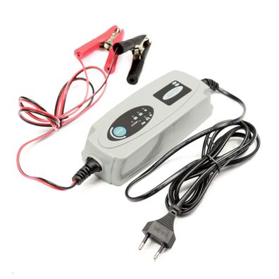 ECD-GERMANY Intelligentes Batterieladegrät + Erhaltung KFZ MIT LED Anzeige 12V