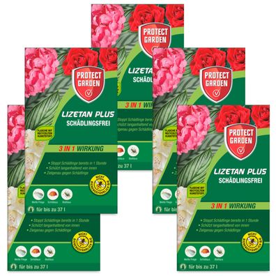 5 x Protect GARDEN® Lizetan® Plus Schädlingsfrei, 100 ml