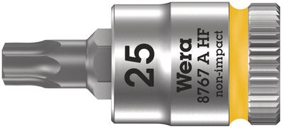 Wera 8767 A HF TORX® Zyklop Bitnuss mit 1/4"-Antrieb TX 25 x 28 mm