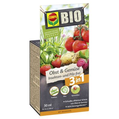 COMPO Obst & Gemüse Insekten- und Pilz-frei, 50 ml