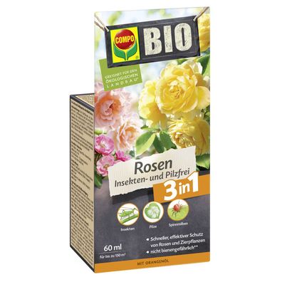 COMPO Rosen Insekten- und Pilz-frei, 60 ml