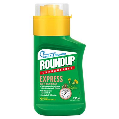 ROUNDUP® Unkrautfrei Express Konzentrat, 250 ml
