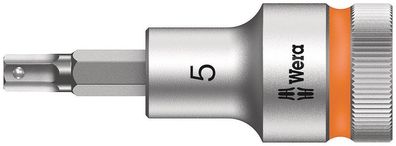Wera 8740 C HF Zyklop Bitnuss mit 1/2"-Antrieb mit Haltefunktion, 5 x 60 mm