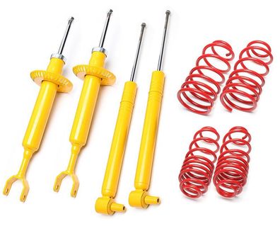 TA Technix SPORT Fahrwerk, Tieferlegung 40 MM AUDI A4 B5 Limousine 1,6-1,8