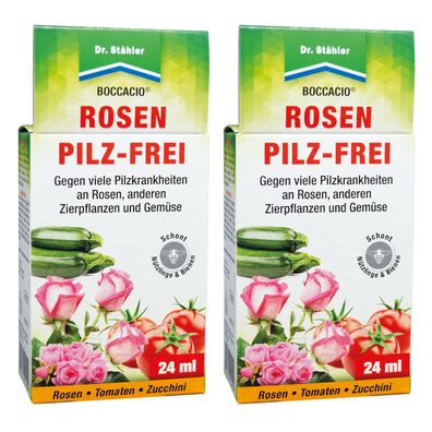 2 x DR. Stähler Boccacio® Rosen Pilz-Frei, 24 ml