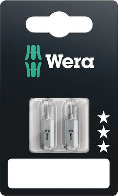 Wera 855/1 Z SB Bits, PZ 3 x 25 mm, 2-teilig