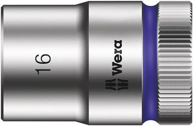 Wera 8790 HMC Zyklop-Steckschlüsseleinsatz mit 1/2"-Antrieb, 16 x 37 mm