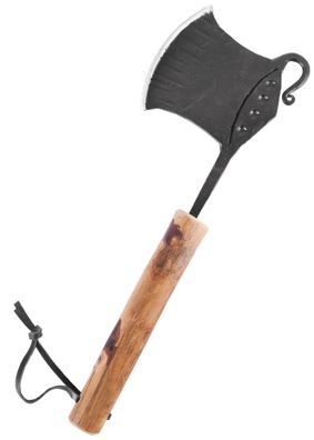 Geschmiedete Küchenaxt, Hackbeil mit Holzgriff