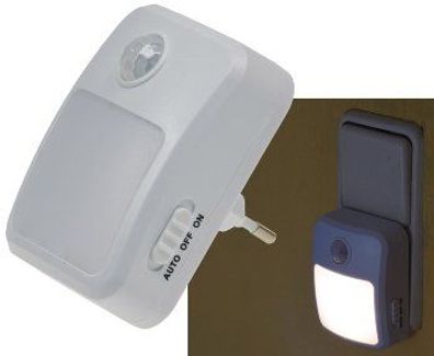 REV 0502234555 Nachtlampe, LED Nachtlicht mit Bewegungsmelder