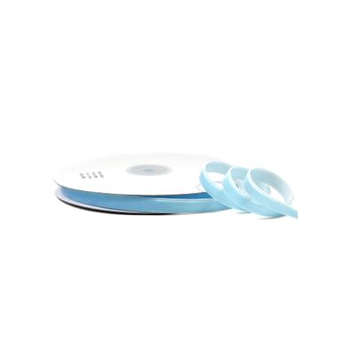 Samtband 10mm x 10m Rolle Hellblau