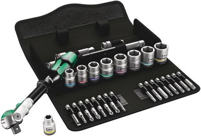 Wera 8100 SB 9 Zyklop Speed-Knarrensatz, 3/8"-Antrieb 29-teilig 05004049001