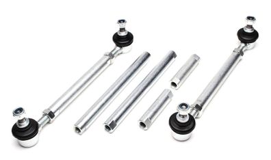 2X TA Koppelstangen / Pendelstützen, Gekürzt / Verstellbar FÜR Gewindefahrwerk