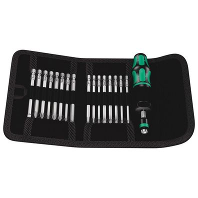 Wera Kraftform Kompakt 60 Torque 1,2 - 3,0 Nm 17-teilig 05059293001 Torx Bits