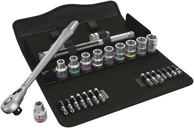 Wera 8100 SC 11 Zyklop Metal-Knarrensatz, 1/2"-Antrieb 28-teilig 05004081001